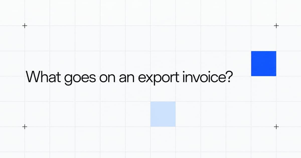 Export Invoice Format for Foreign Clients: Field Guide