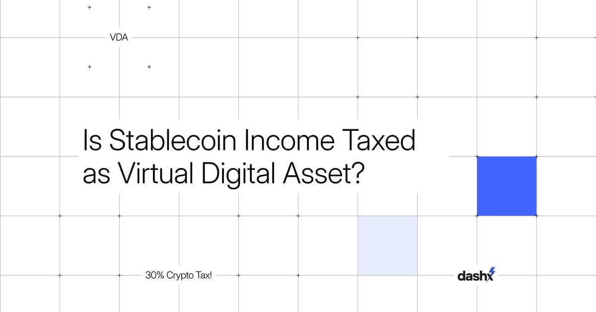 Stablecoin Tax in India: VDA Rules for Freelancers