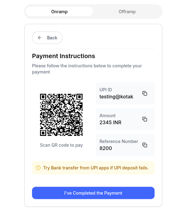 UPI Payment Method